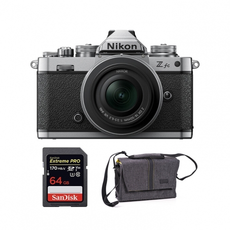 Nikon Z fc + 16-50mm + SD64gb + Original Nikon torba